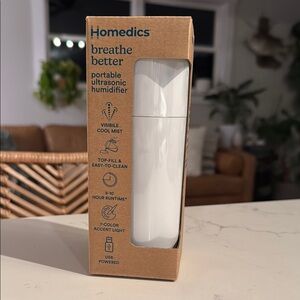 Homedics White Humidifier